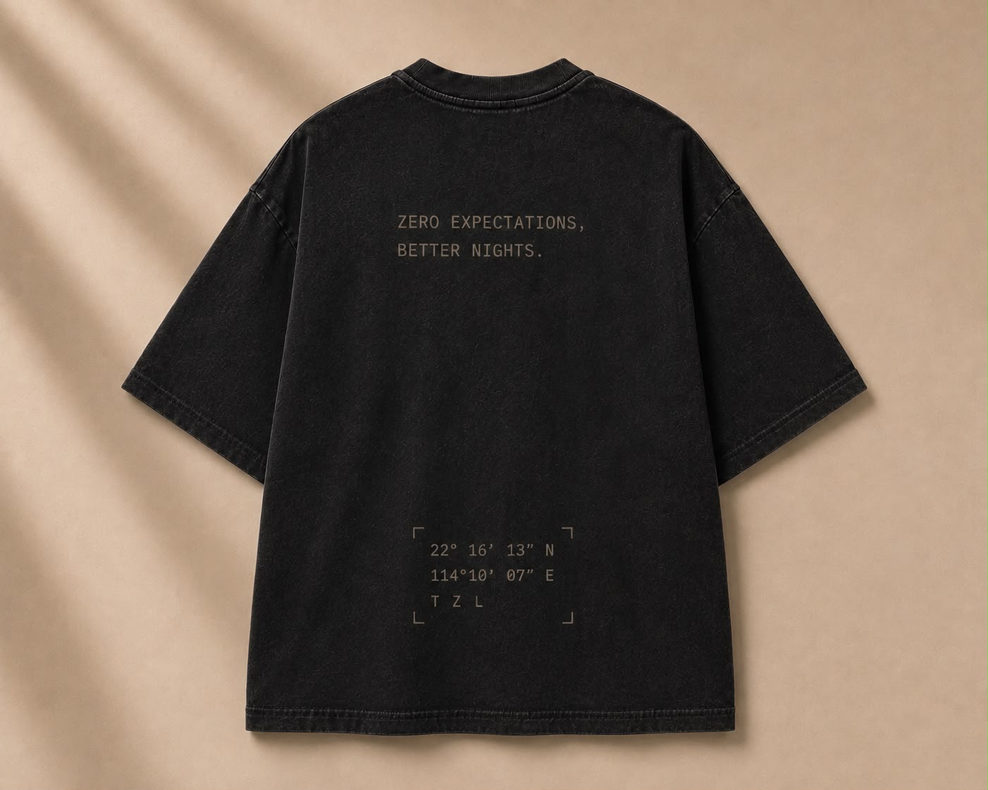 Zero Expectations, Better Nights Tee